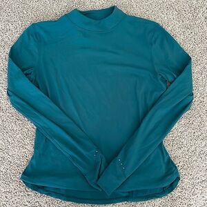 LuluLemon Rulu Running Long Sleeve Mock Neck Shirt